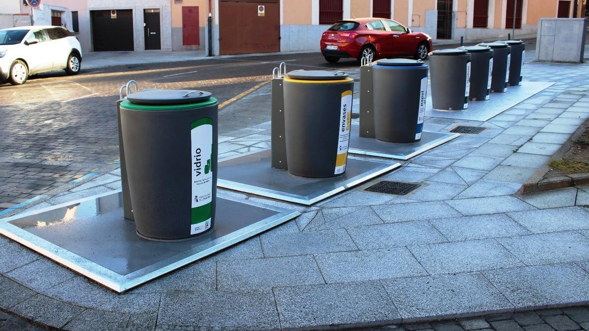Nuevos contenedores soterrados.