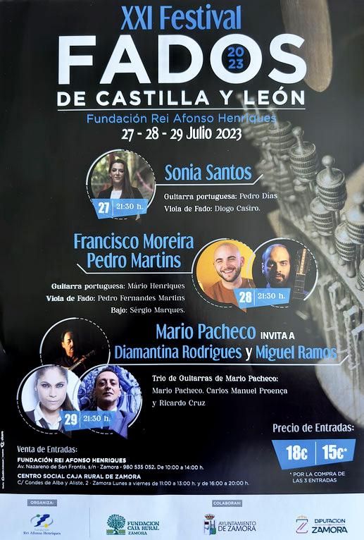 XXI Festival de Fados de Castilla y León 2023 La Opinión de Zamora XXI Festival de Fados de Castilla y León 2023 La Opinión de Zamora