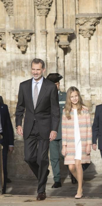 Premios Princesa de Asturias: Llegada de la Familia Real a Oviedo