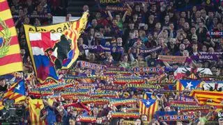 El Barça suspende temporalmente la Grada d'Animació tras los incidentes del clásico