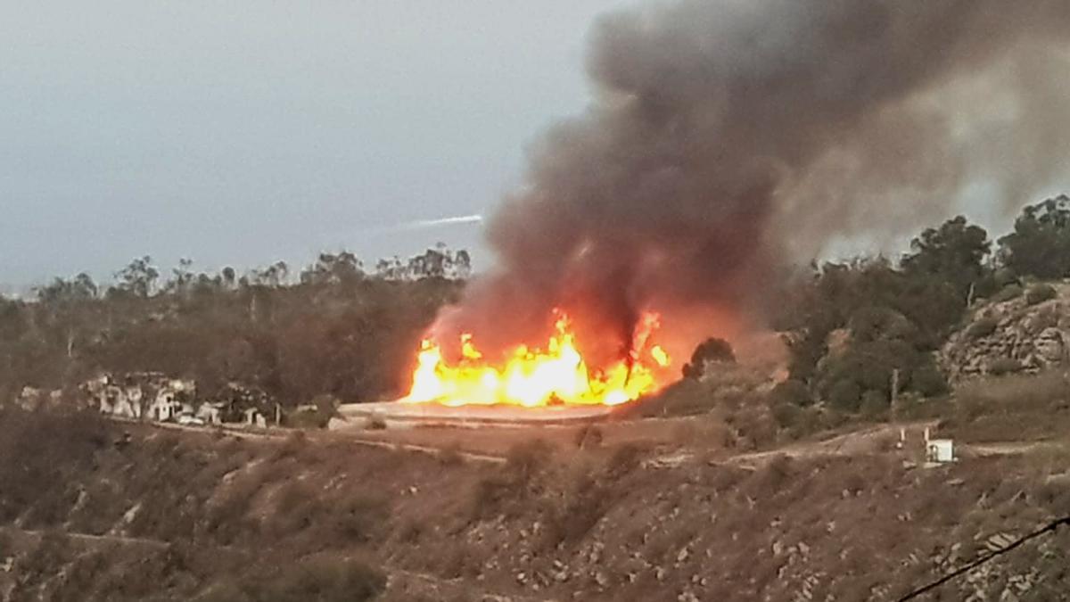 Conato de incendio en Arucas