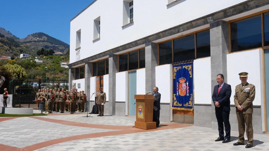 Inauguración plaza de las Fuerzas Armadas en San Mateo