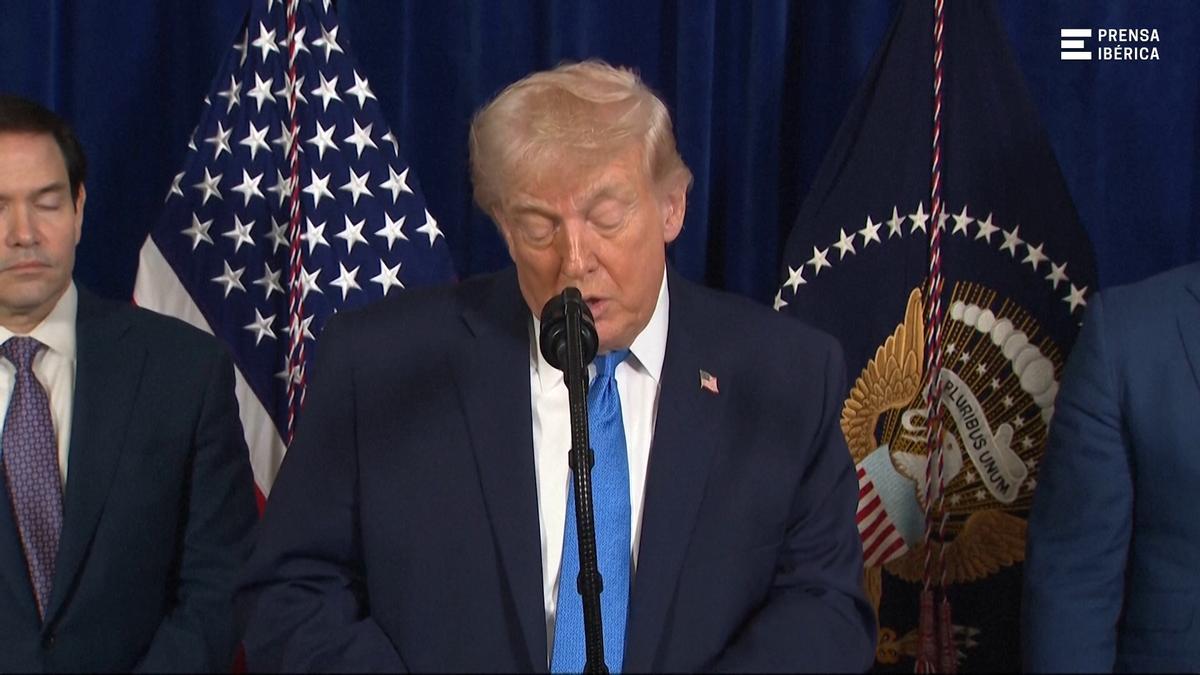 Trump sobre Venezuela: "Vamos a dirigir el país hasta que podamos hacer una transición segura"