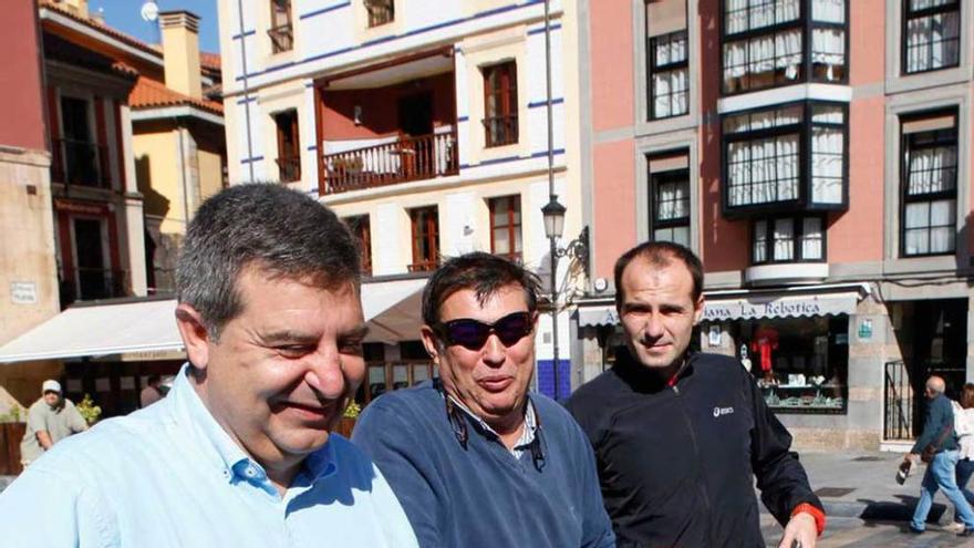 Participantes en la marcha ciclista.