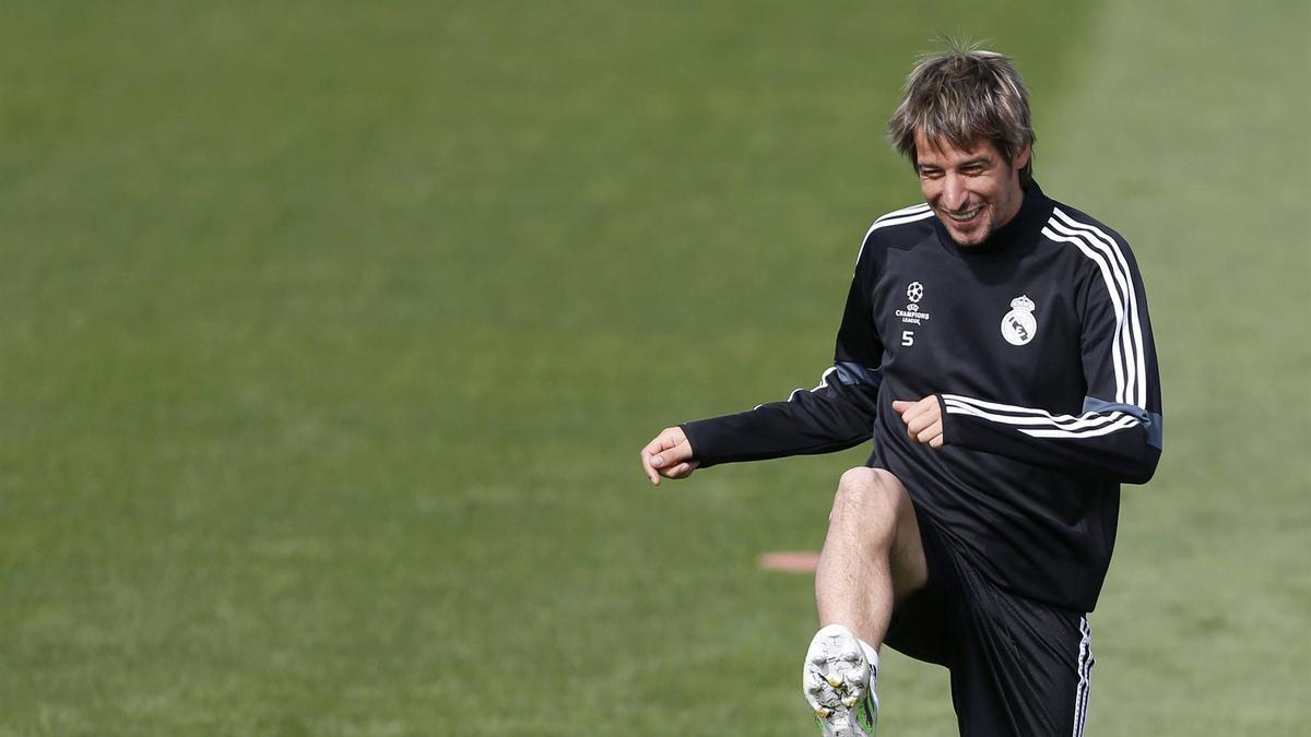 Fábio Coentrao durante su época en el Real Madrid