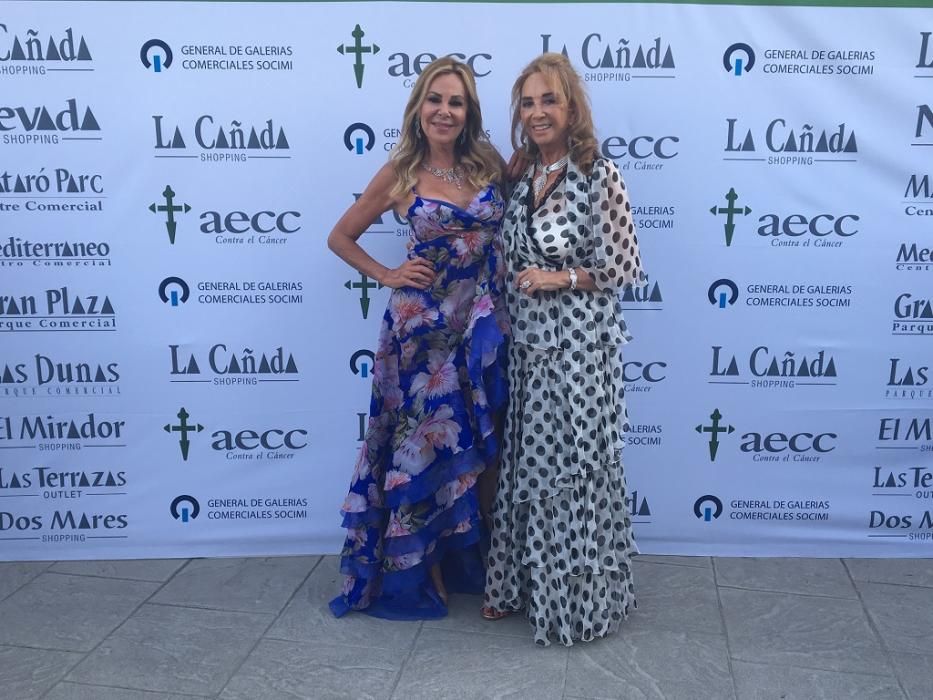 Personalidades en la cena de la AECC