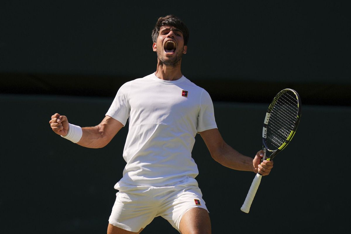 Un imponent Alcaraz jugarà la seva tercera final seguida a Wimbledon Un imponent Alcaraz jugarà la seva tercera final seguida a Wimbledon