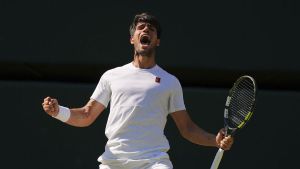 Un imponent Alcaraz jugarà la seva tercera final seguida a Wimbledon