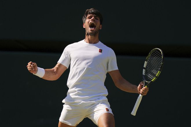 Un imponent Alcaraz jugarà la seva tercera final seguida a Wimbledon