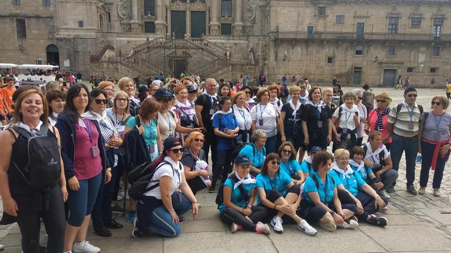 Las rederas, en Santiago. / Europa Press