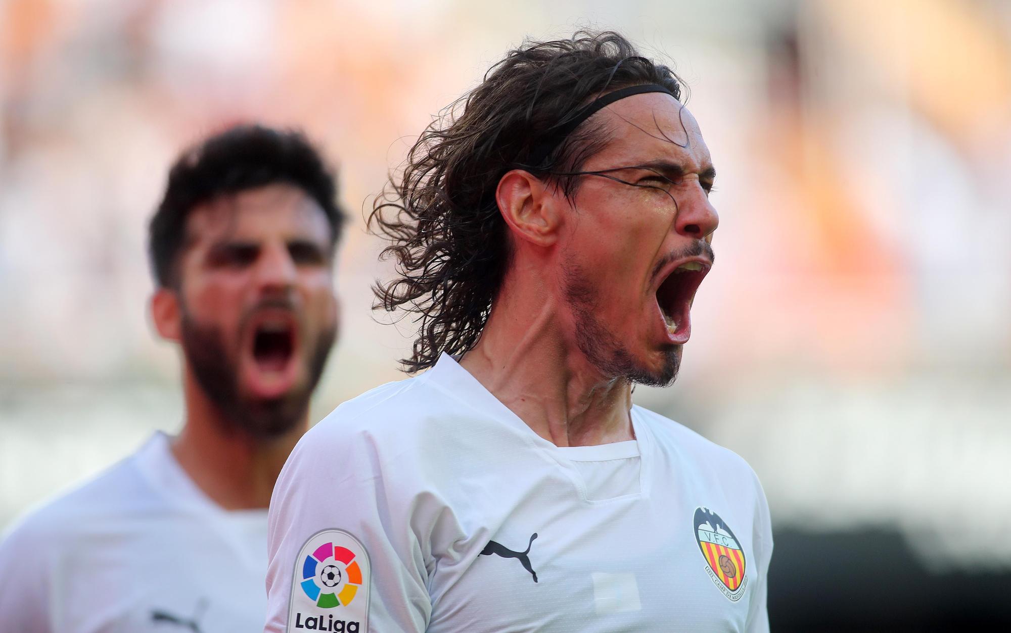 El empate entre el Valencia CF y el Elche en Mestalla, foto a foto