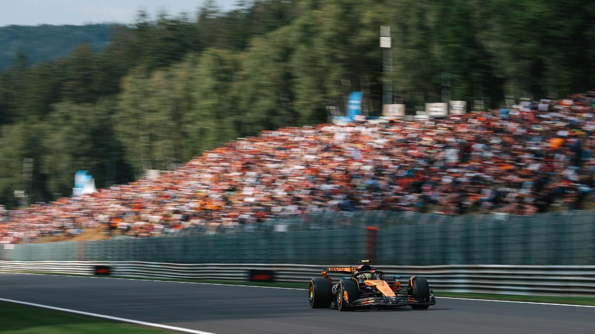 Lando Norris, pole en Bélgica