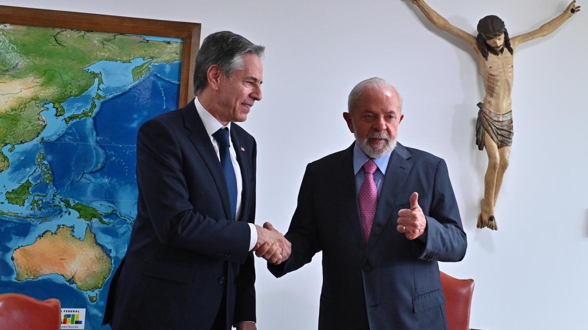 Lula recibe al secretario de Estado de EE.UU. antes de la reunión del G20.