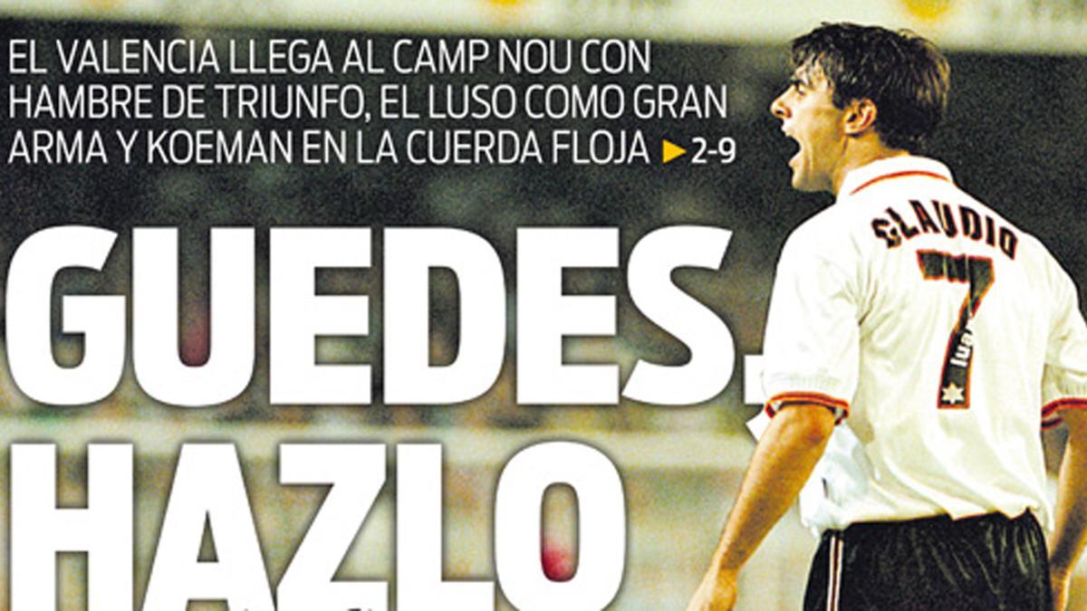 Piojo López, en la portada de Superdeporte