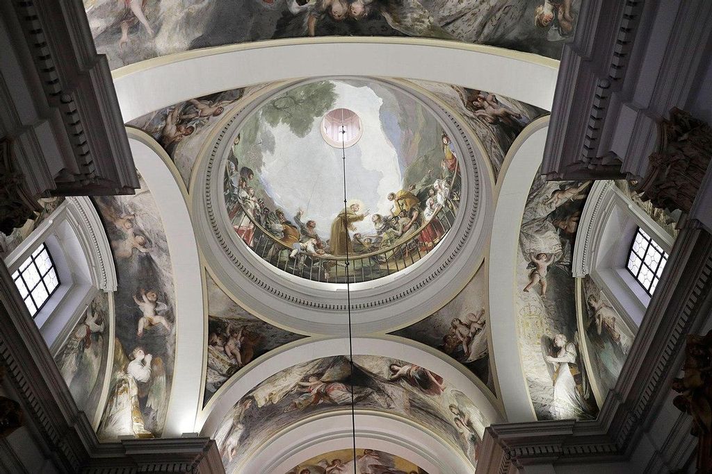 Los frescos de Goya en la Ermita de San Antonio
