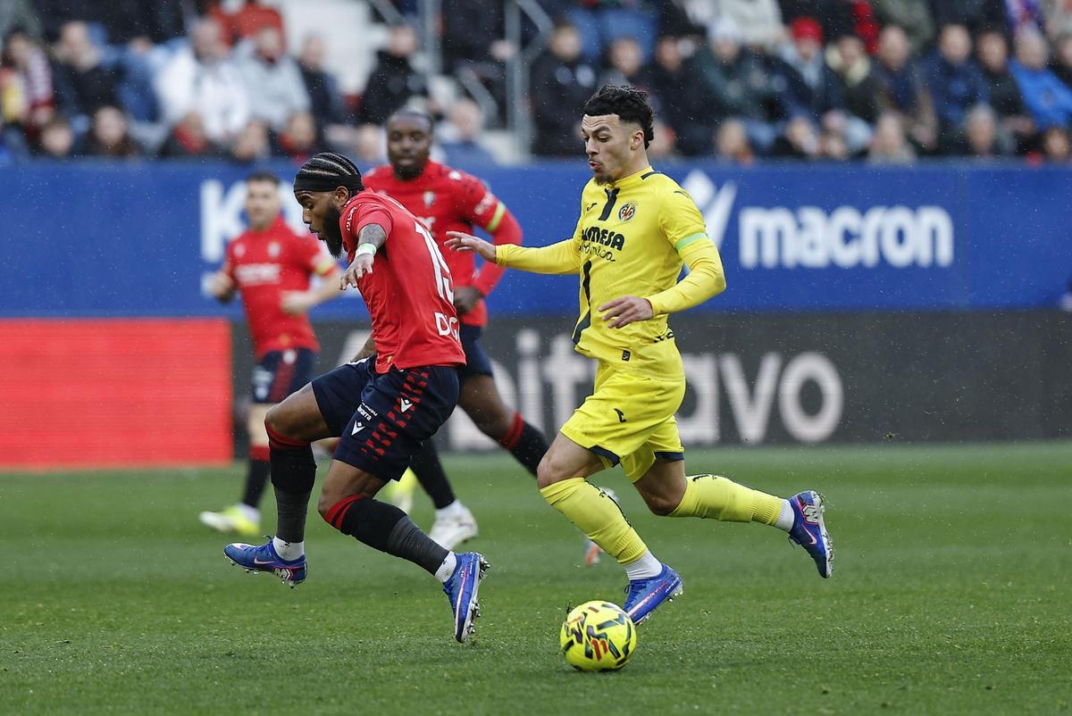 Mikautadze, titular hoy en el Osasuna-Villarreal