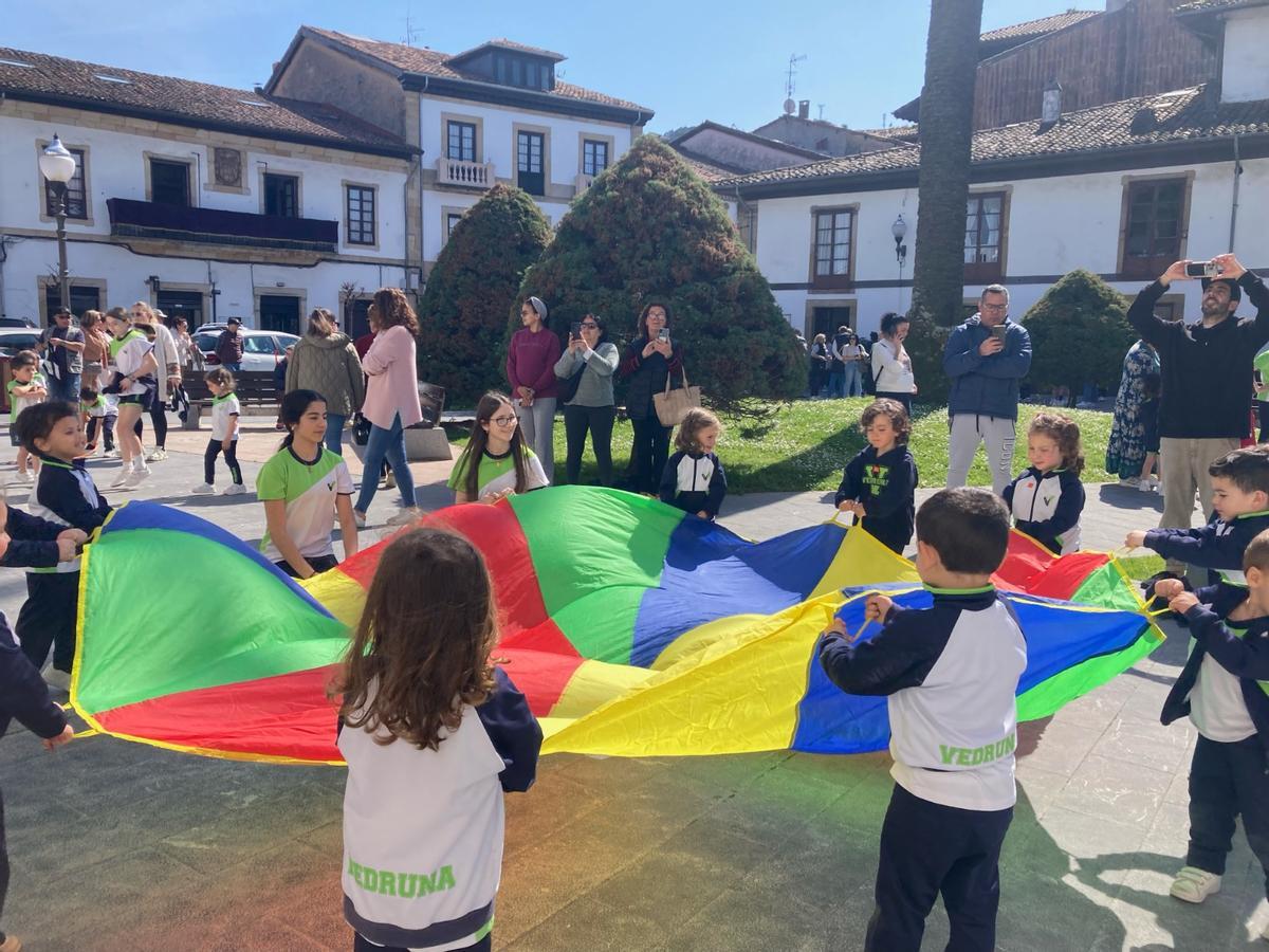 Una de las actividades desarrolladas por alumnos