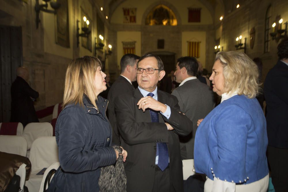 Acto de conmemoración de los 600 años de la Generalitat en el convento de Santo Domingo