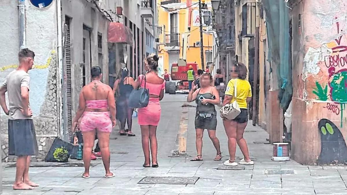 Una de las calles de la 'zona cero' de Velluters