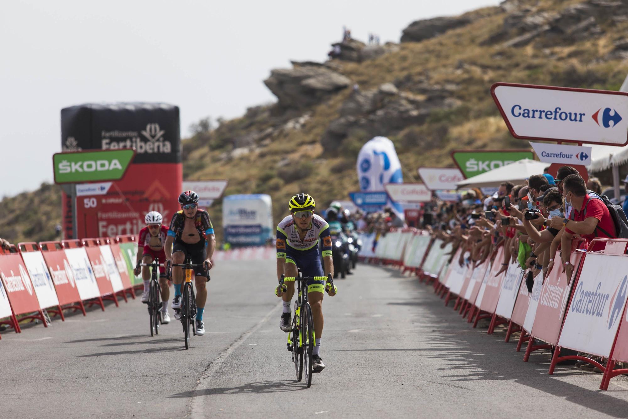 Archivo - Imagen de archivo en las etapas almerienses de La Vuelta de 2021.