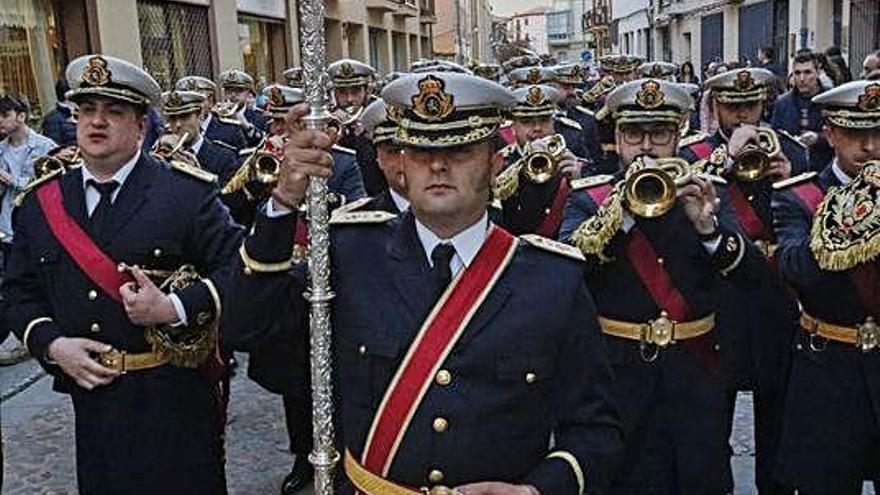 La banda de La Victoria de León toca en la ciudad