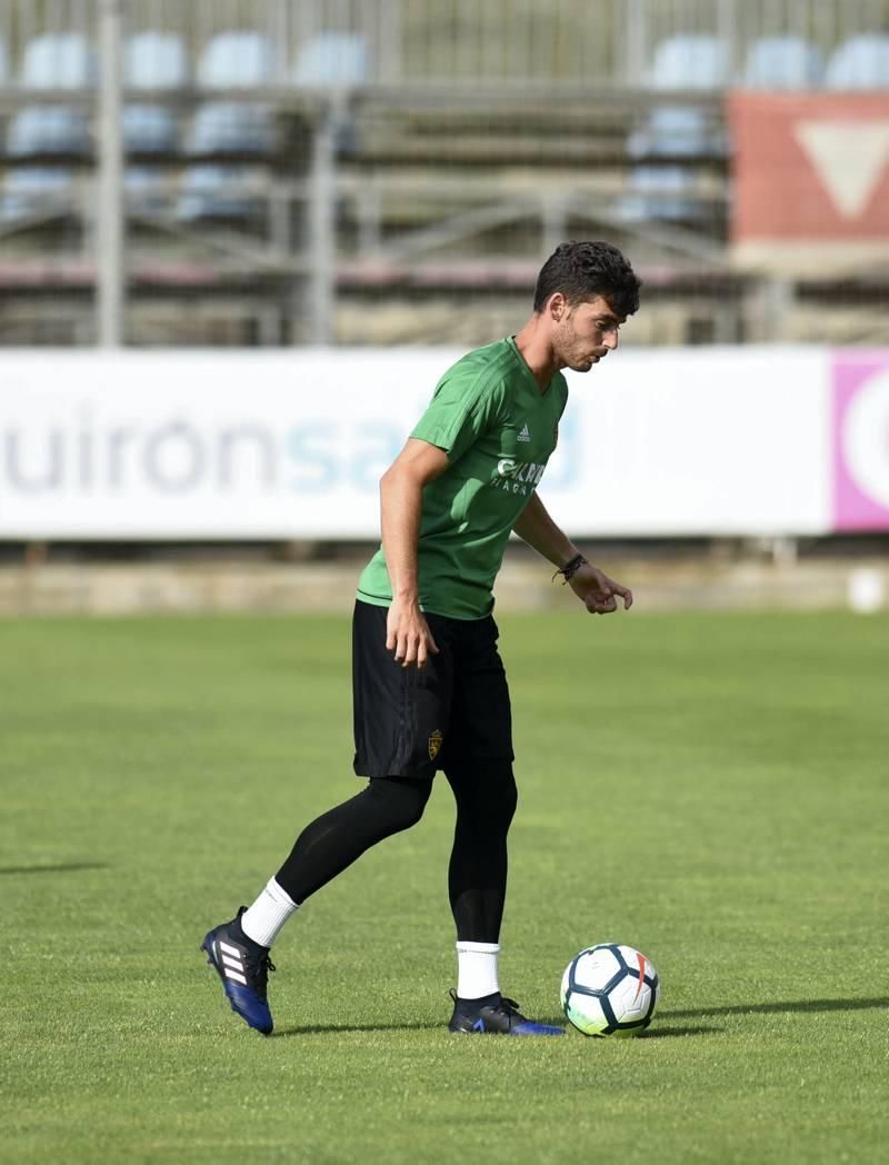 Primer entrenamiento del Real Zaragoza