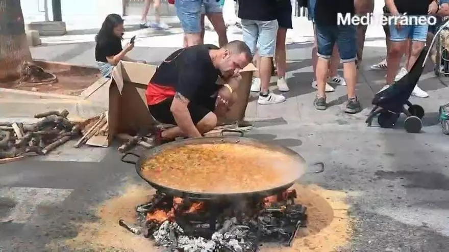 Les penyes omplin La Murà amb el concurs de paelles de les festes de Vila-real