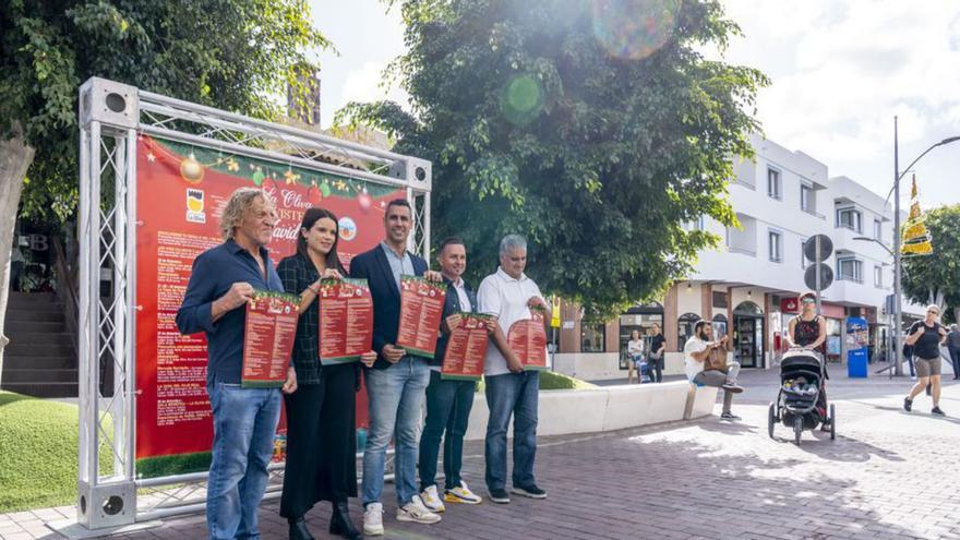 Imagen de la presentación de la campaña de Navidad para Corralejo. | | LP/DLP