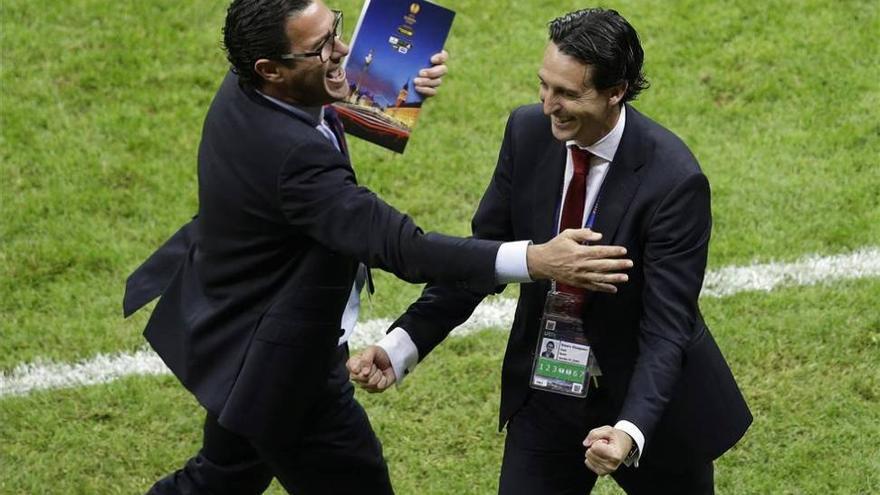 Emery: &quot;Estoy muy feliz en Sevilla y el título es para todos los sevillistas&quot;