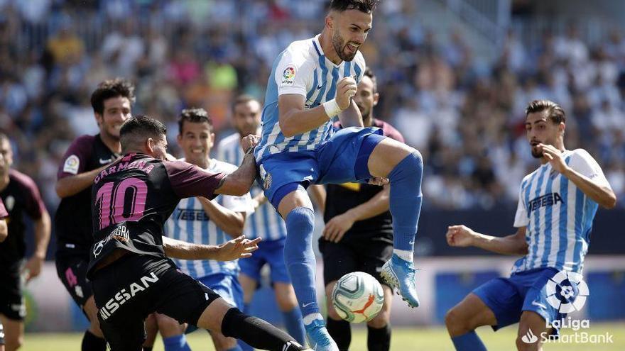 El Málaga CF nunca ha perdido contra el Sporting en Segunda