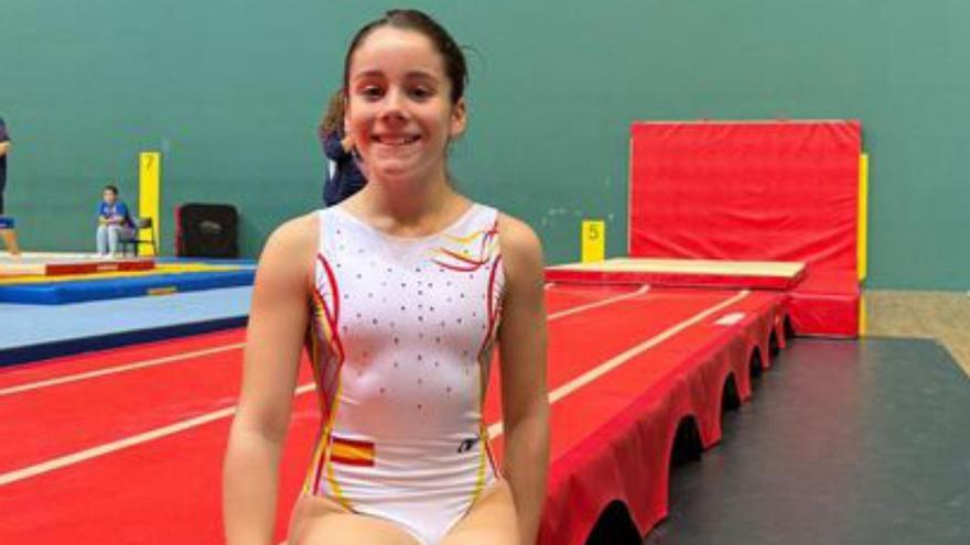 Aroa Martínez se estrena en el Mundial de trampolín