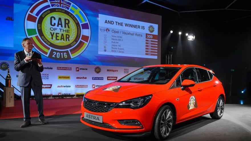 El Opel &#039;Astra&#039;, elegido coche del año en Europa 2016