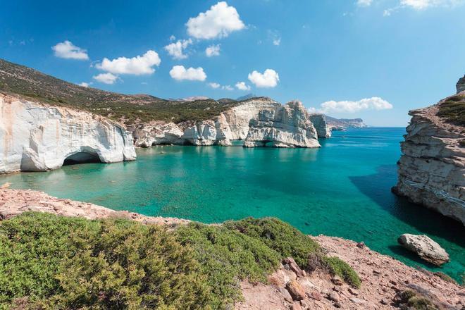 Kleftiko Beach, Milos, Islas Cícladas, Grecia