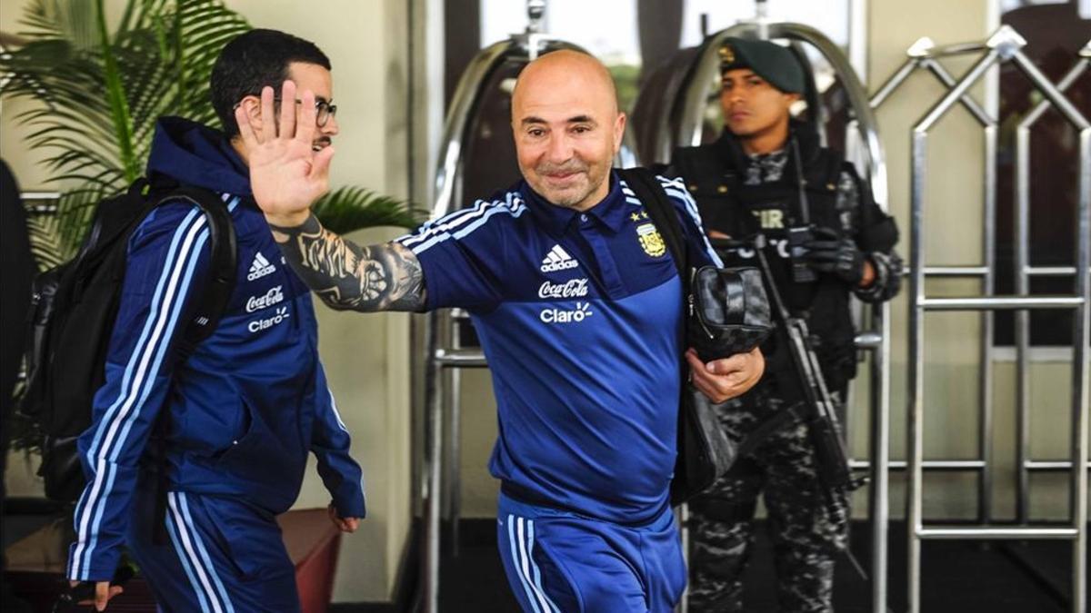 Jorge Sampaoli, actual entrenador de la selección Argentina