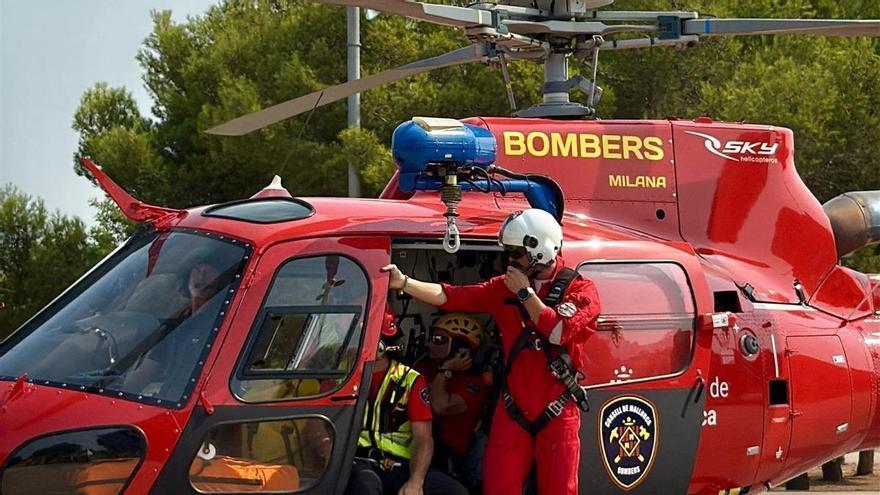 Rescatan en buen estado al padre y al hijo perdidos en Escorca