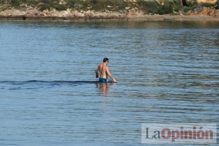 Primer día de paseos al aire libre en Mazarrón