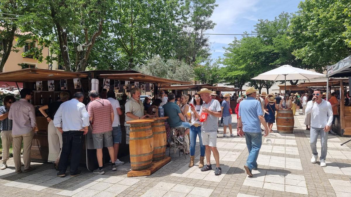 Toro celebra la segunda jornada de la Feria del Vino.