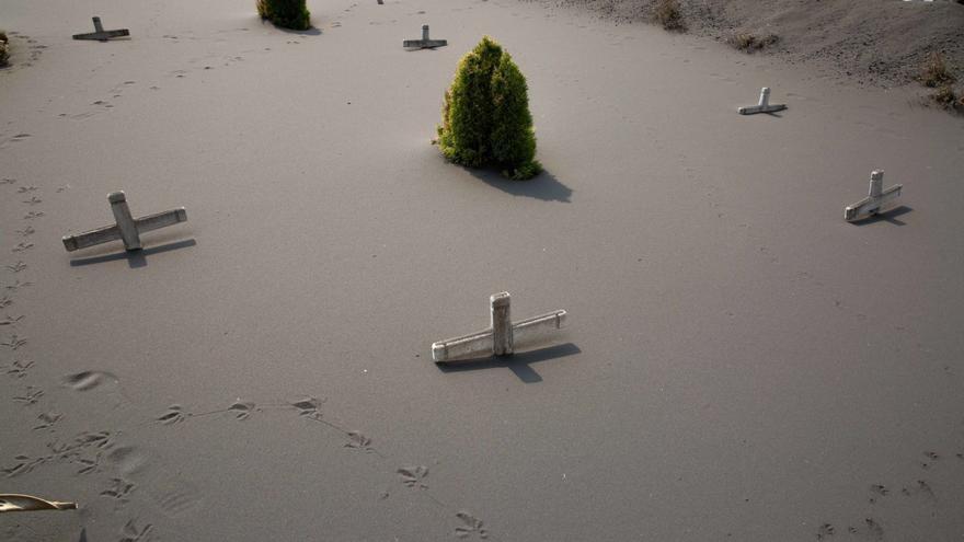 Cementerio de cenizas del volcán de La Palma