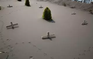 Cementerio de cenizas del volcán de La Palma