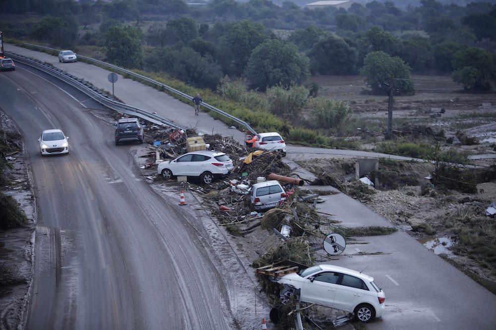 Nach der Flut: Aufräumarbeiten Sant Llorenç