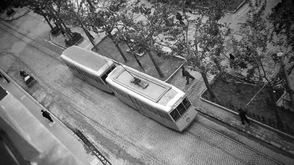 Una historia sobre raíles así fueron los tranvías de Zaragoza desde 1885