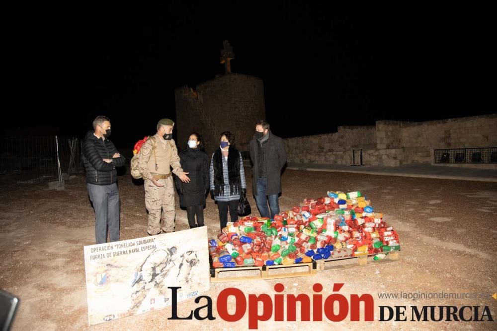 La Fuerza Naval transporta cerca de nueve tonelada