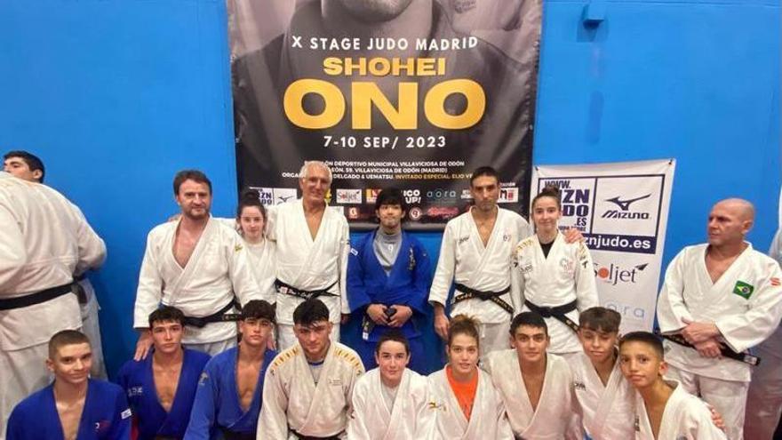 Quinze esportistes del CTJudo participen en l’Stage Madrid amb l’olímpic Shohei Ono