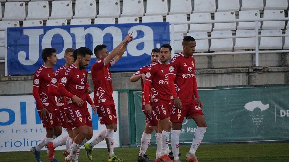 Celebración del gol de Armando