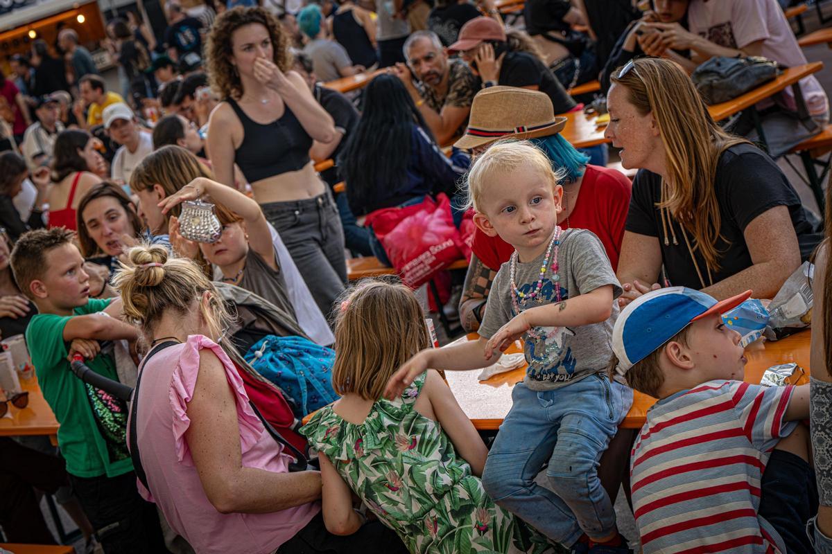 Ambiente en la jornada inaugural del Primavera Sound.