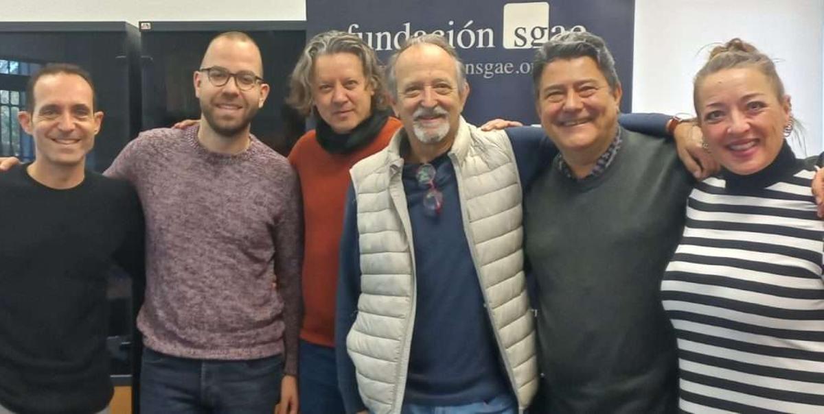 Participantes en el primer Laboratorio de Escritura Teatral de la Fundación SGAE