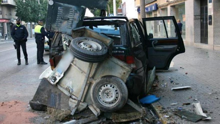 Un conductor ebrio y drogado mata a dos perros de caza