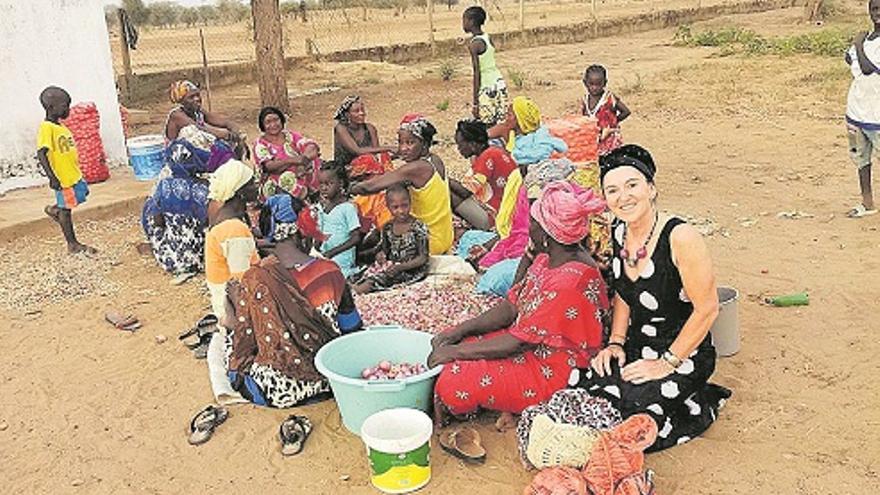 Ana Fuertes, de Huesca a Senegal.