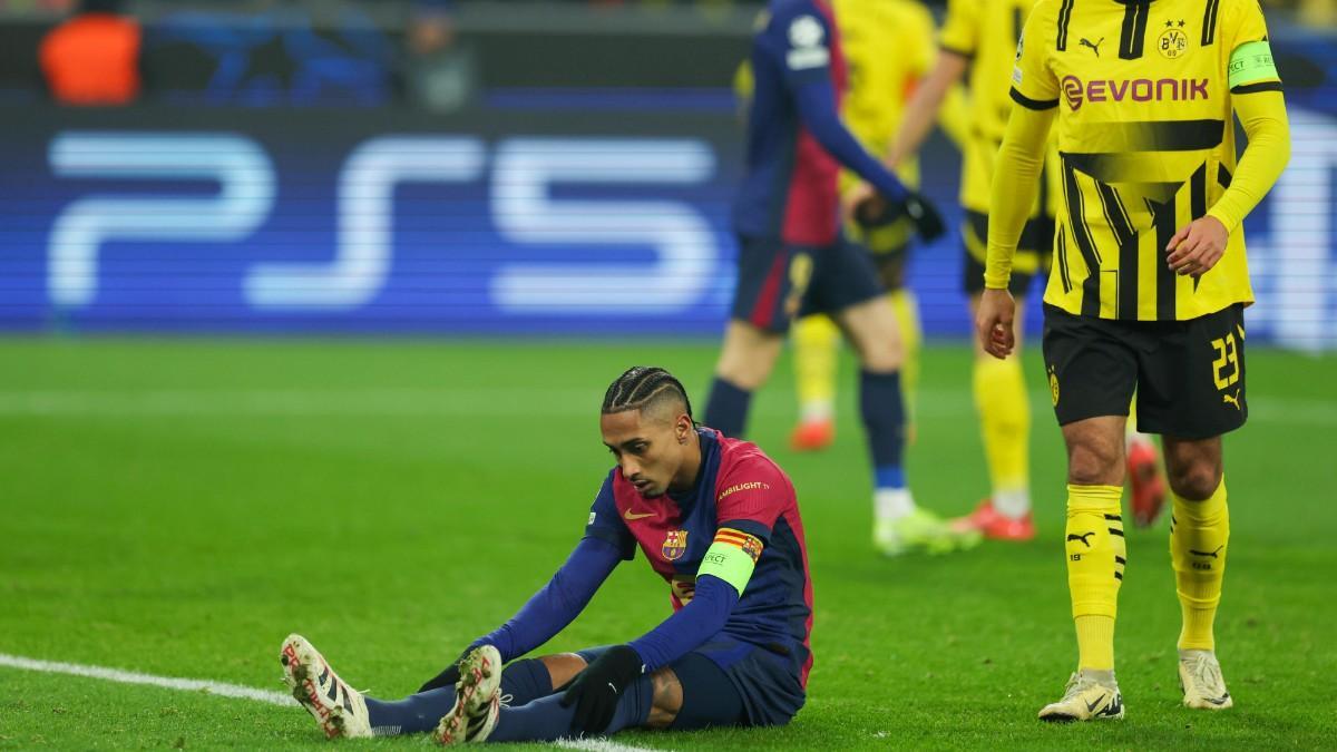 Borussia Dortmund - FC Barcelona | El gol de Raphinha