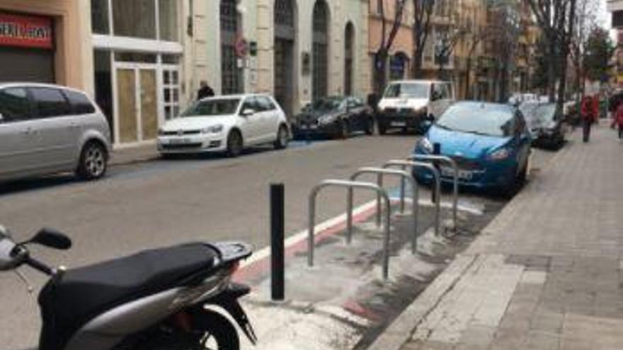 El nou aparcament per a bicicletes